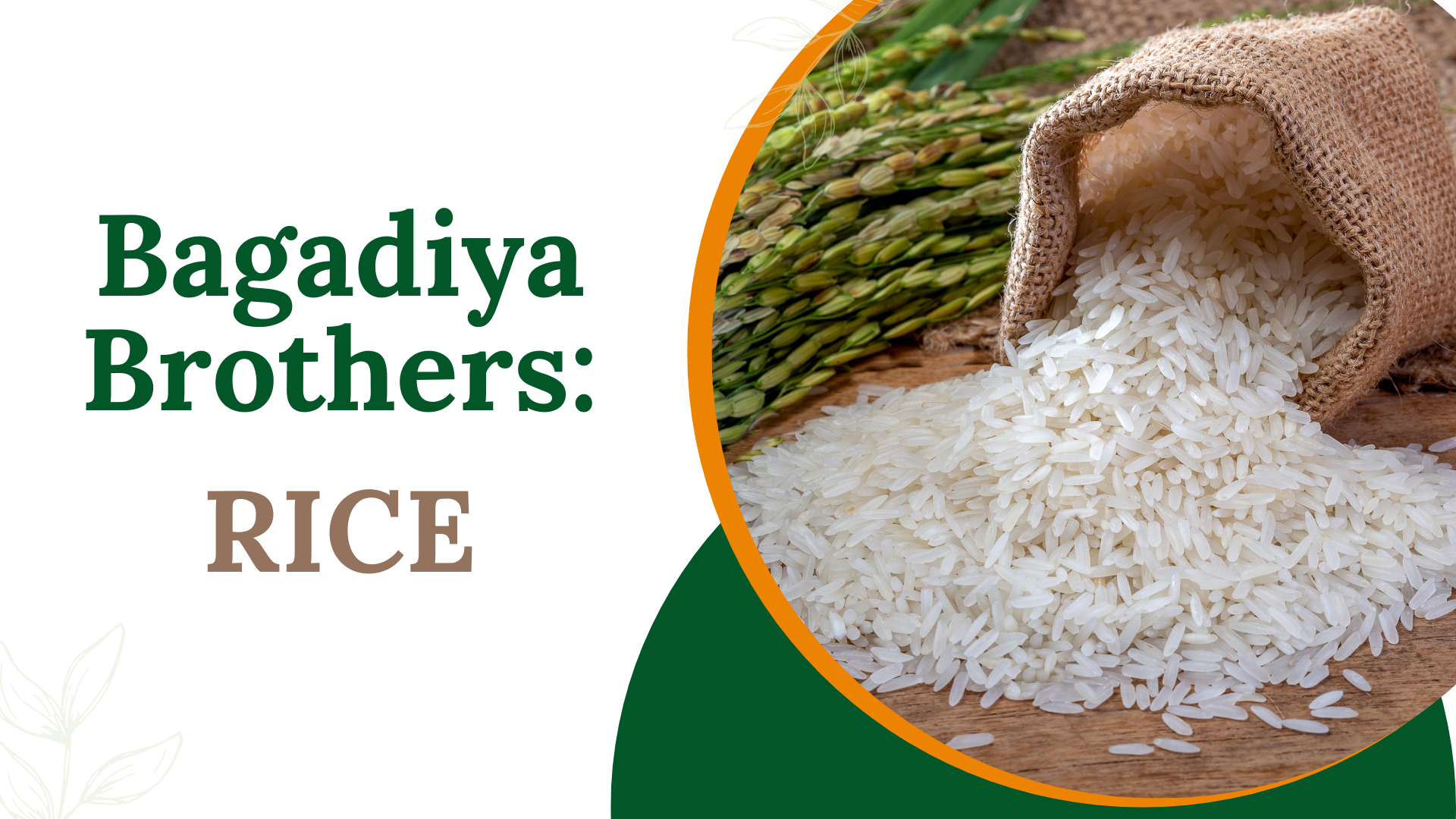 Bagadiya Brothers: Leaders in Premium Rice Export